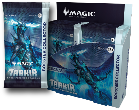Tarkir : la tempête des dragons - Boîte de 12 Boosters Collector - Magic the gathering
